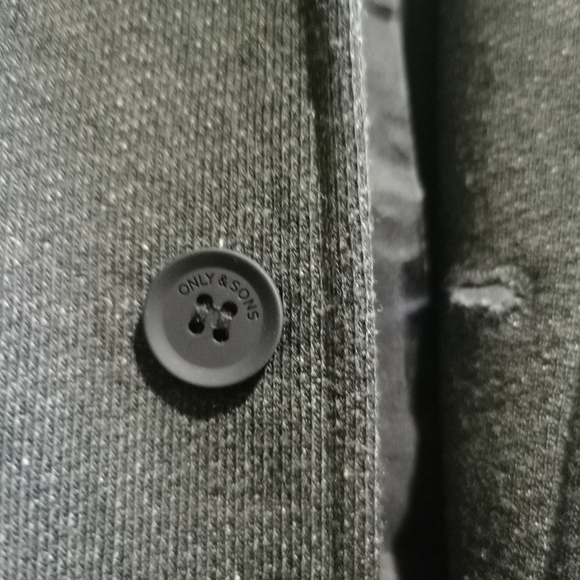 ONLY & SONS Charcoal Mens Jacket Size L - Picture 9 of 10